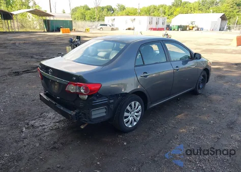 2012 Toyota Corolla Le из США, поврежденный, VIN 2T1BU4EE8CC757117